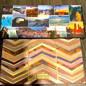 Urban decay and Tarte eyeshadow pallettes